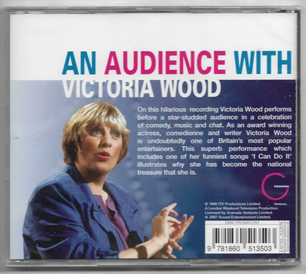 Victoria Wood - An Audience With Victoria Wood CD (2007) Audio Amazing Value