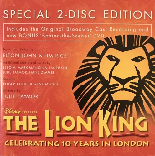 Various - The Lion King CD (2009) Audio Quality Guaranteed Reuse Reduce Recycle - Image 2