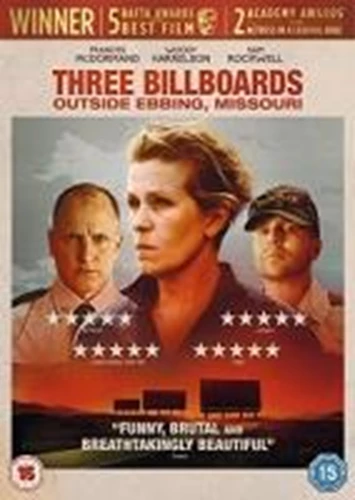Three Billboards Outside Ebbing, Missouri DVD Drama (2018) Woody Harrelson - Image 2