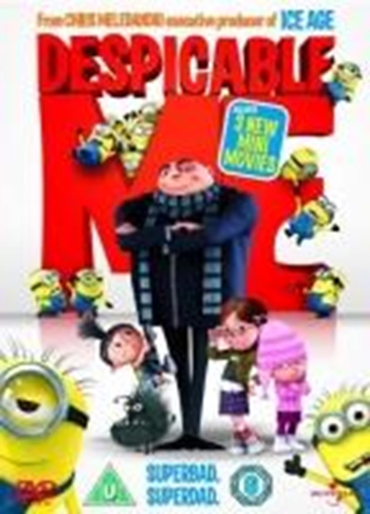 Despicable Me DVD Animation & Anime (2011) Steve Carell Quality Guaranteed - Image 2