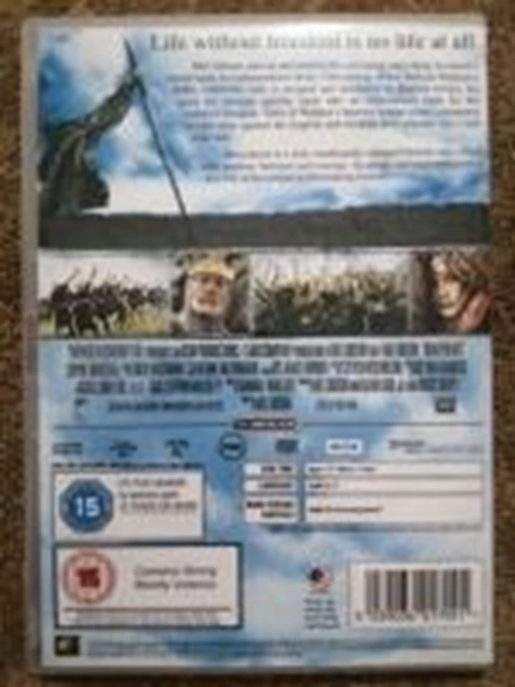 Braveheart DVD Action & Adventure (2004) Mel Gibson Quality Guaranteed - Image 3