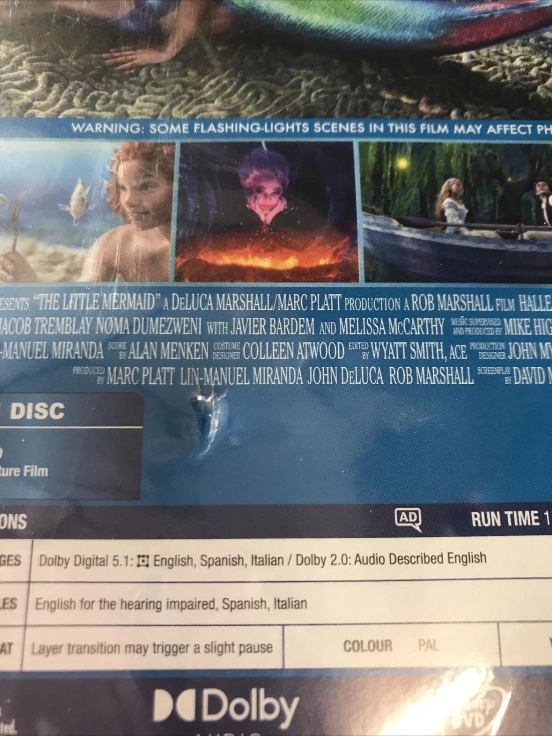 The Little Mermaid (Live Action) - Region 2 DVD DVD Children and Family (2023) - Image 3