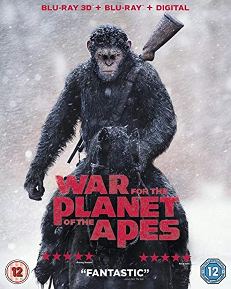 War For The Planet Of The Apes Blu-ray (N/A) Andy Serkis Quality Guaranteed - Image 2