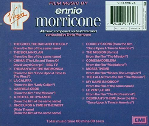 Ennio Morricone - The Film Music Of Ennio Morricone CD (1993) Audio - Image 2