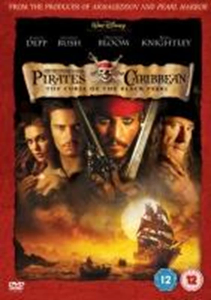 Pirates Of The Caribbean: The Curse Of The Black Pearl DVD (2006) Johnny Depp