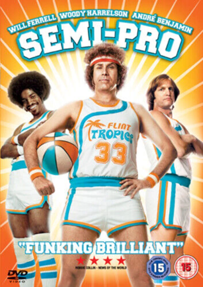 Semi-Pro DVD Comedy (2008) Will Ferrell New Free Royal Mail Delivery