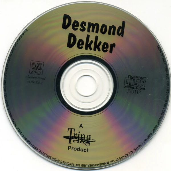 Desmond Dekker - The Israelites CD (1993) Audio Quality Guaranteed Amazing Value