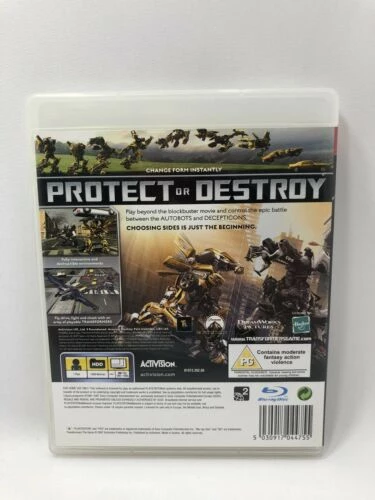 Transformers: The Game (PlayStation 3 2007) Video Game Quality Guaranteed