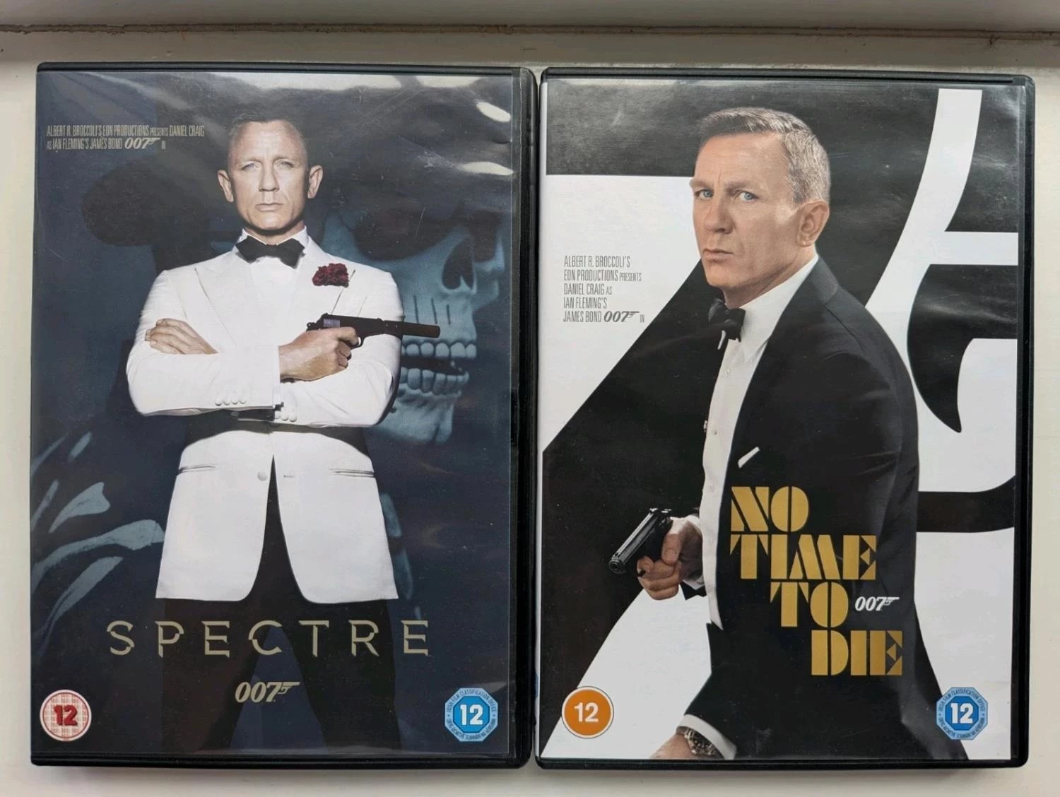 007: Spectre+ No Time To Die DVD Free Royal Mail Delivery Quality Guaranteed