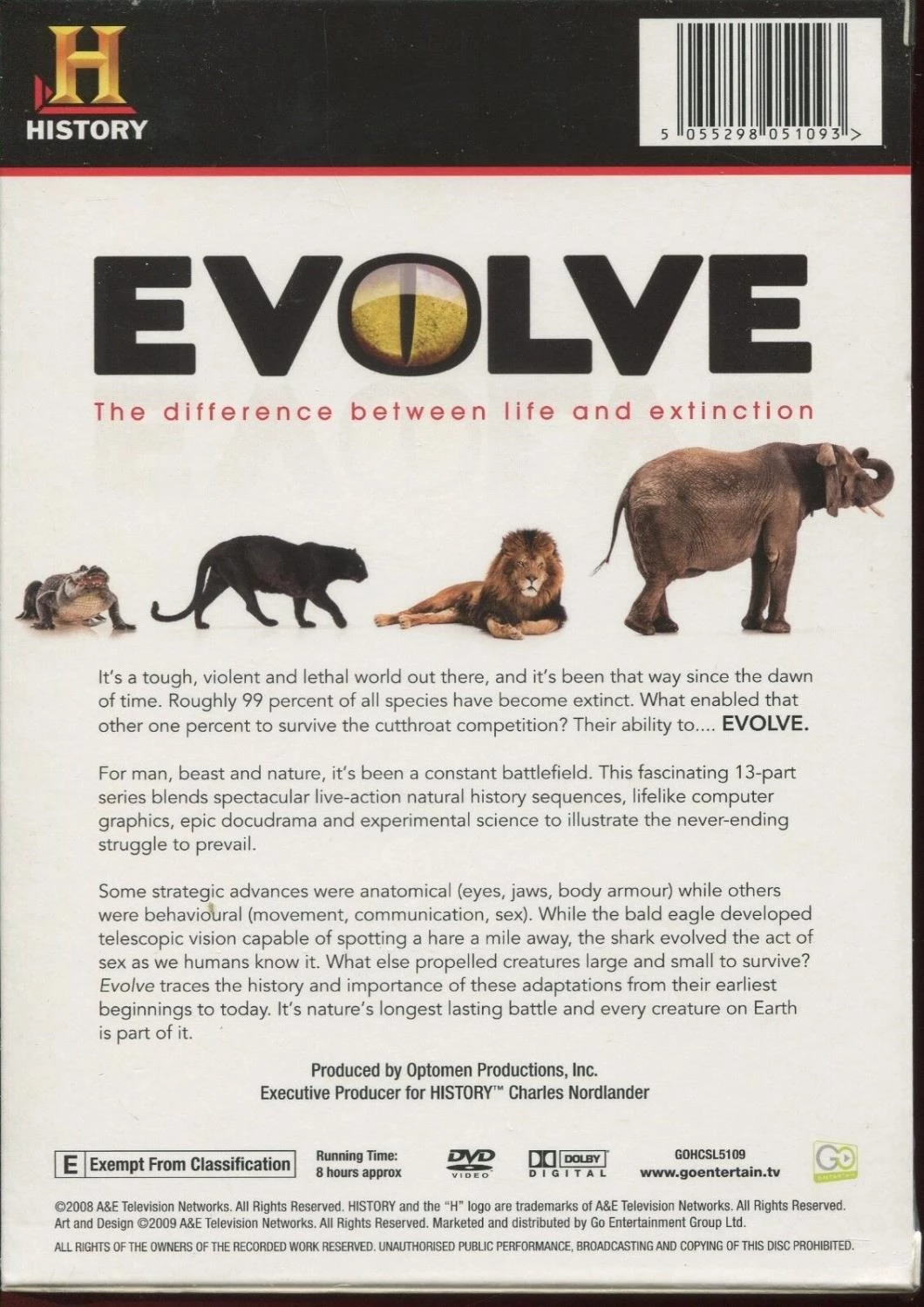 Evolve DVD Documentary (2009) Kevin Deon New Free Royal Mail Delivery