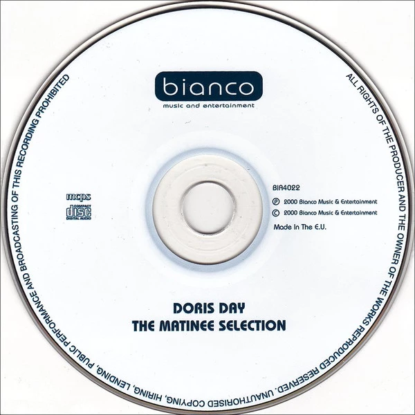 Doris Day - The Matinee Selection CD (2000) Audio Quality Guaranteed