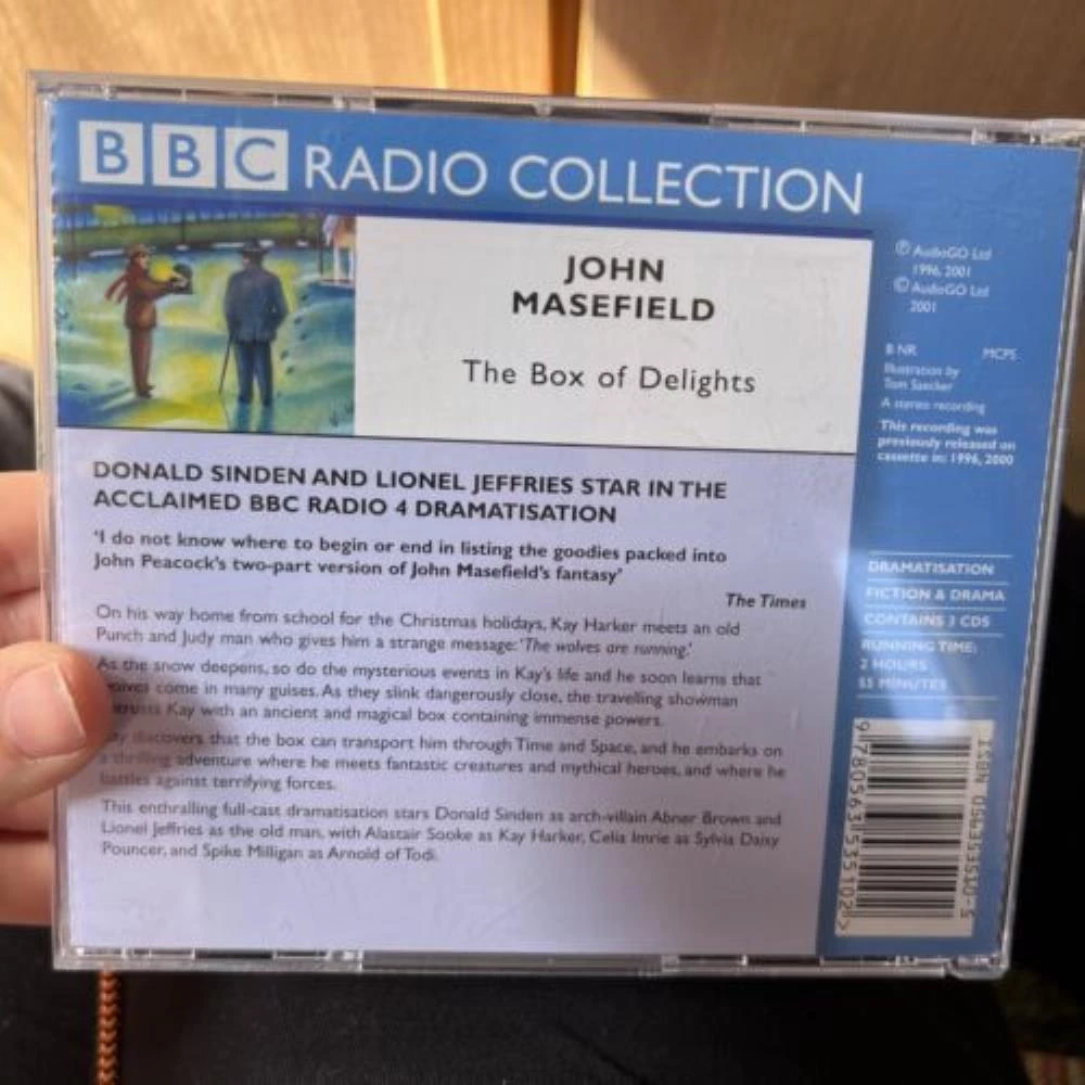 Masefield, John - The Box Of Delights CD (2001) Audio Quality Guaranteed