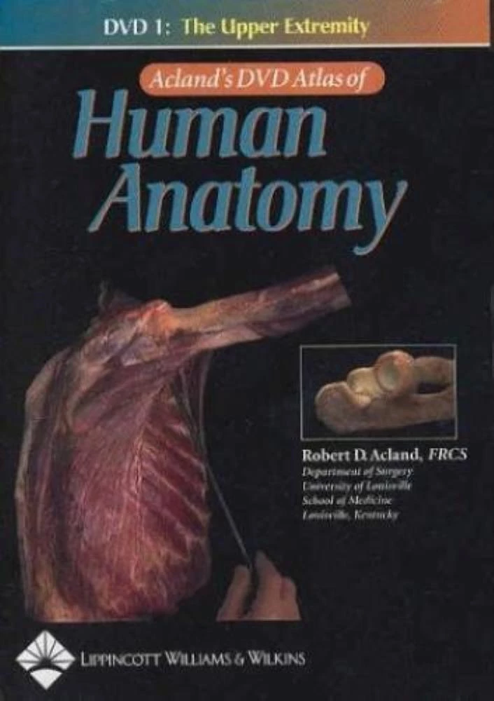 Acland's Dvd Atlas Of Human Anatomy DVD Anatomy (2003) Free Royal Mail Delivery