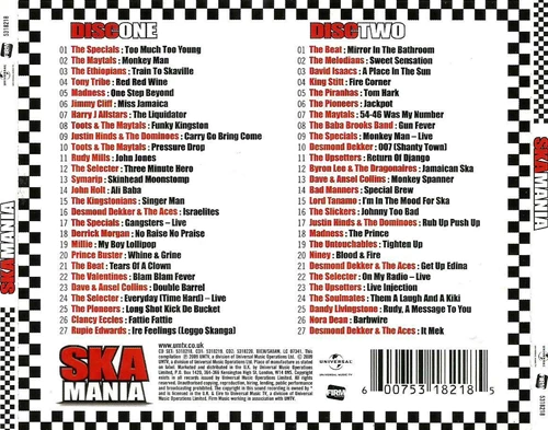 Various Artists - Ska Mania CD (2009) Audio Quality Guaranteed Amazing Value - Image 2