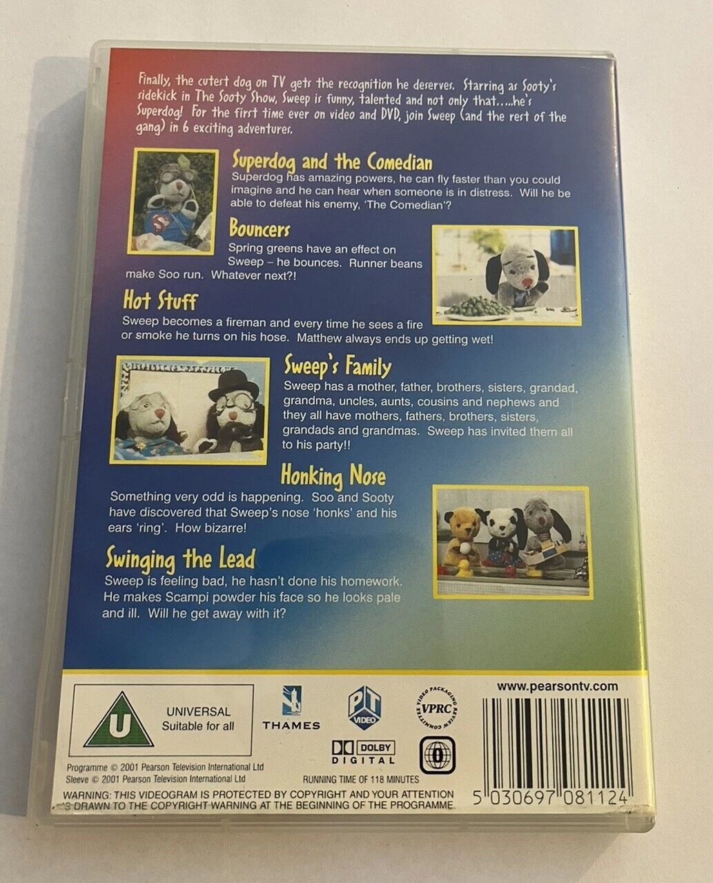 The Sooty Show - Sweep Superdog DVD Children's & Family (2001) Amazing Value - Image 2